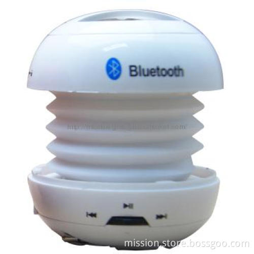 White Speaker In Hamburger Design